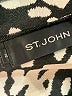 St. John Paisley Black Cocktail Dress Size 14 - photo 7