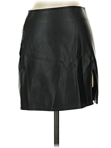 Charlotte Russe Faux Leather Skirt (view 1)