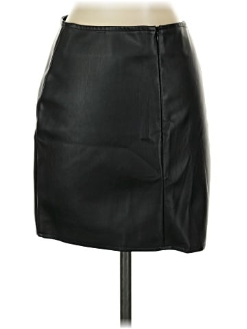 Charlotte Russe Faux Leather Skirt (view 2)