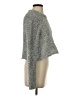 MNG 100% Polyester Metallic Silver Pullover Sweater Size S - photo 4