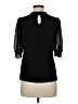 Chenault Black 3/4 Sleeve Top Size M - photo 2