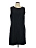 Marc by Marc Jacobs 100% Polyester Solid Black Casual Dress Size L - photo 1
