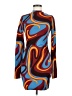 Shein Graphic Blue Cocktail Dress Size 6 - photo 1