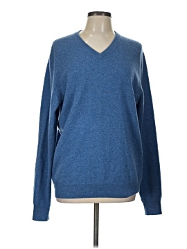 Black & Brown Cashmere Pullover Sweater