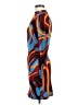 Shein Graphic Blue Cocktail Dress Size 6 - photo 5