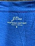J.Crew 100% Cotton Blue Active T-Shirt Size S - photo 7
