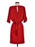 Jessica Simpson Solid Red Cocktail Dress Size XS - photo 2