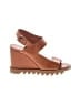 Tamara Mellon 100% Leather Tan Wedges Size EU 39 - photo 1
