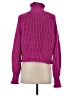 H&M Solid Pink Turtleneck Sweater Size S - photo 2