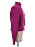 H&M Solid Pink Turtleneck Sweater Size S - photo 4