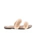Sam Edelman 100% Faux Fur Tan Sandals Size 10 - photo 1