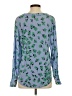 Ann Taylor Blue Long Sleeve Blouse Size S - photo 2