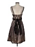 ad:hoc Stripes Brown Cocktail Dress Size S - photo 2