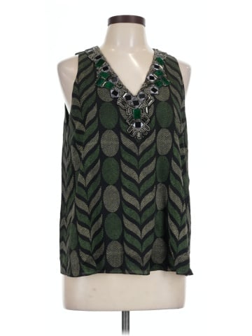 Alice + Olivia Sleeveless Silk Top (view 1)