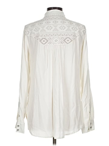 Vintage America Blues Long Sleeve Blouse (view 2)