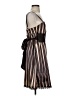 ad:hoc Stripes Brown Cocktail Dress Size S - photo 4