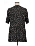 Torrid Black Short Sleeve Blouse Size 2X Plus (2) - photo 2