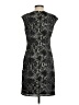 Ann Taylor Graphic Black Cocktail Dress Size 2 - photo 2