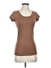 Active Basic Brown Short Sleeve T-Shirt Size S - photo 1