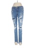 American Eagle Outfitters Hearts Blue Jeans Size 2r - photo 1