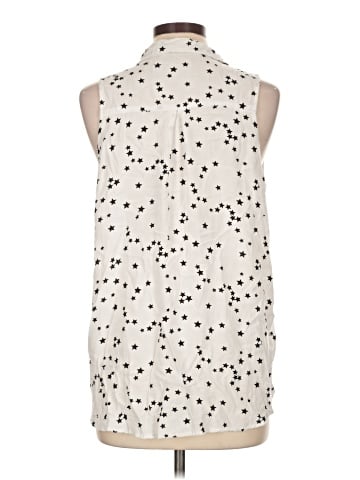 Just Living Sleeveless Button-Down Shirt (view 2)