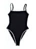L Space Solid Black One Piece Swimsuit Size M (estimated) - photo 1