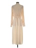 Vince. 100% Polyester Tan Casual Dress Size S - photo 2