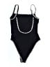 L Space Solid Black One Piece Swimsuit Size M (estimated) - photo 2