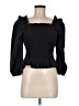 The Drop Black 3/4 Sleeve Blouse Size M - photo 1