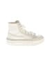 Converse White Sneakers Size 6 - photo 1