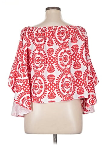 Shein 3/4 Sleeve Blouse (view 2)