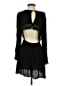 Catch Me Black Casual Dress Size S - photo 2