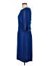 BCBGMAXAZRIA Solid Blue Cocktail Dress Size L - photo 5