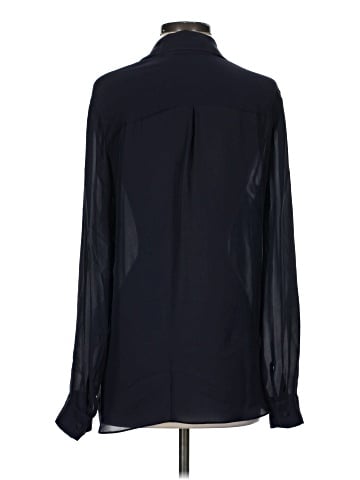L'Agence Long Sleeve Silk Top (view 2)
