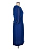 BCBGMAXAZRIA Solid Blue Cocktail Dress Size L - photo 4