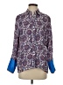 J.Crew Paisley Blue 3/4 Sleeve Blouse Size 4 - photo 1