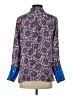 J.Crew Paisley Blue 3/4 Sleeve Blouse Size 4 - photo 2