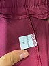 Unbranded Solid Burgundy Athletic Shorts Size M - photo 3