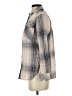 Dex 100% Cotton Plaid Gray Long Sleeve Button-Down Shirt Size S - photo 5