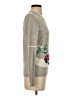 Talbots Graphic Gray Pullover Sweater Size XS - photo 4