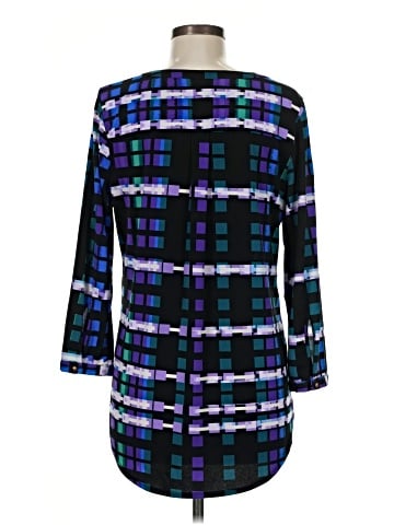 Dana Buchman 3/4 Sleeve Blouse (view 2)