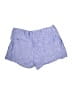 Joie 100% Linen Chevron-herringbone Blue Shorts Size 2 - photo 2