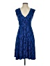 Gap 100% Rayon Blue Cocktail Dress Size S - photo 1