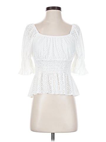 Urban Romantics 3/4 Sleeve Top (view 1)