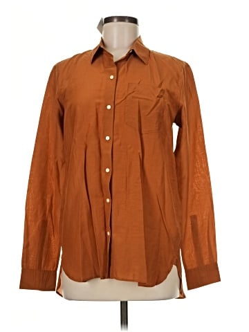 Gap Long Sleeve Button-Down Shirt (view 1)