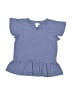 Splendid Blue Short Sleeve Top Size 6 - photo 1