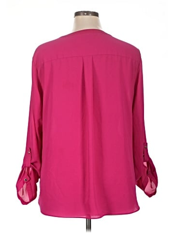 JM Collection 3/4 Sleeve Blouse (view 2)