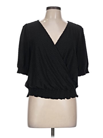 TeXTURE & THREAD Madewell Short Sleeve Blouse (view 1)