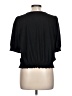TeXTURE & THREAD Madewell Black Short Sleeve Blouse Size L - photo 2