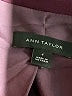 Ann Taylor 100% Polyester Burgundy Blazer Size 4 - photo 6